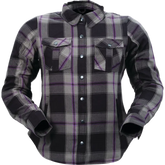 Z1R Ashwood Women's Flannel - Purple - 3W 3041-0683